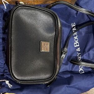 Dooney & Bourke Black Leather Belt Bag
